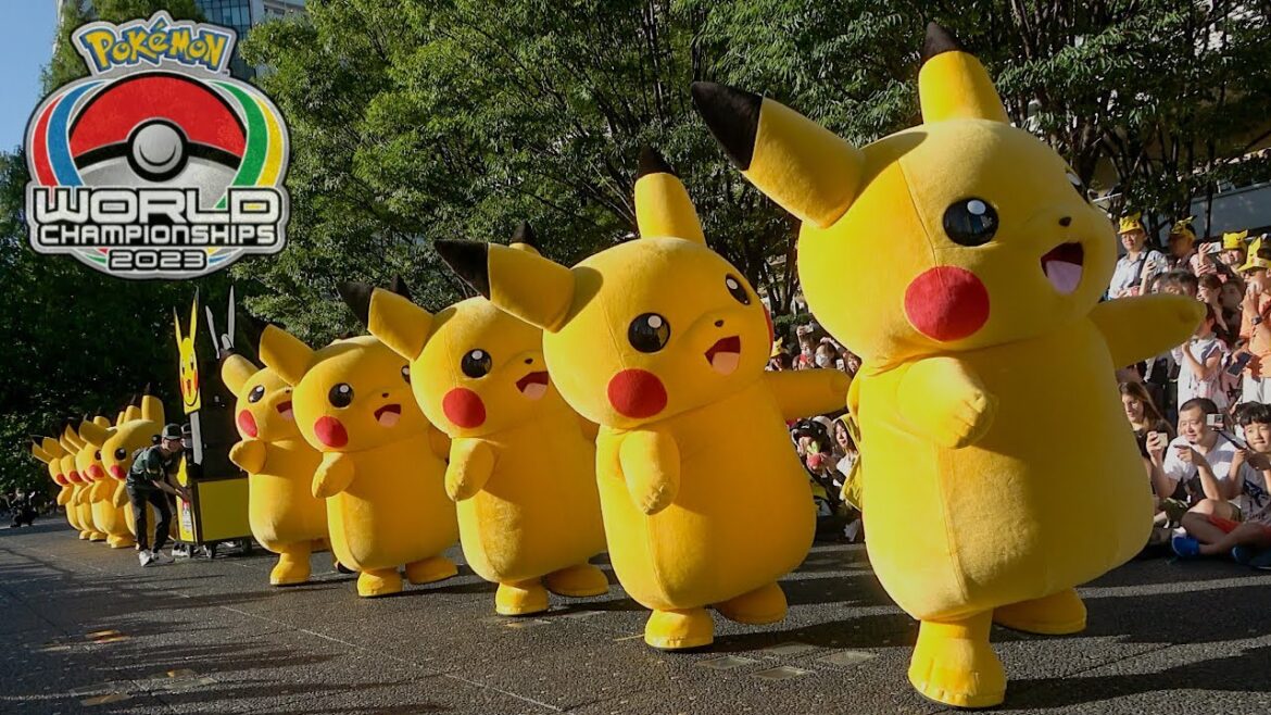 【衝撃】ピカチュウ大量発生⁉️［ポケモンワールドチャンピオンシップス2023］横浜みなとみらい
