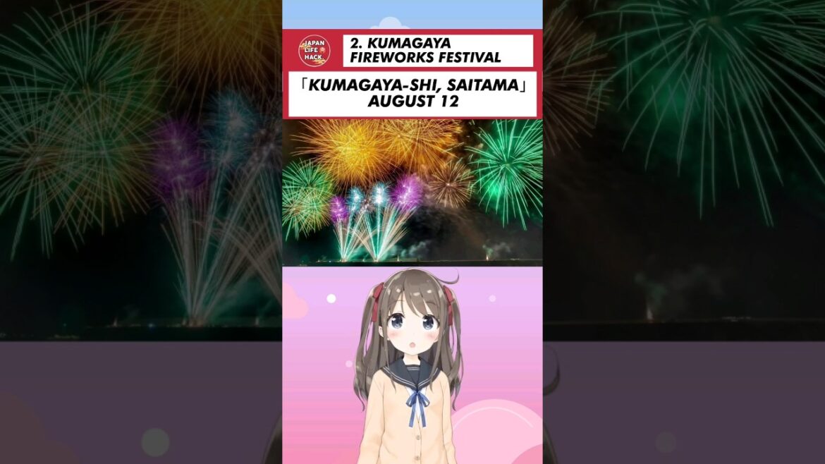 Kumagaya Fireworks Festival 「Kumagaya-shi, Saitama」 August12