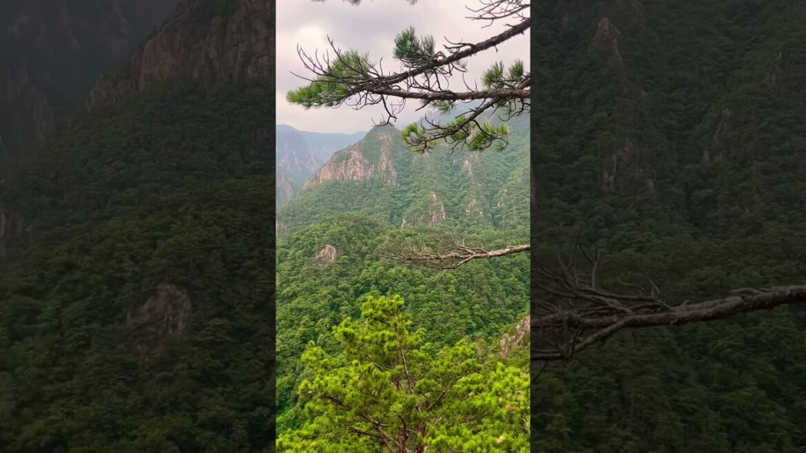 Seoraksan national park korea