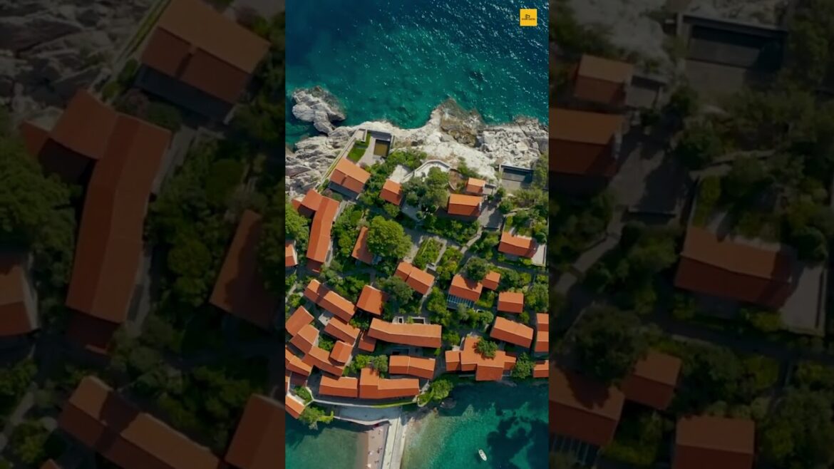 Sveti Stefan Exploring Picturesque Seaside Paradise In Montenegro | #shorts Sveti Stefan Exploring Picturesque Seaside Paradise In Montenegro | #shorts