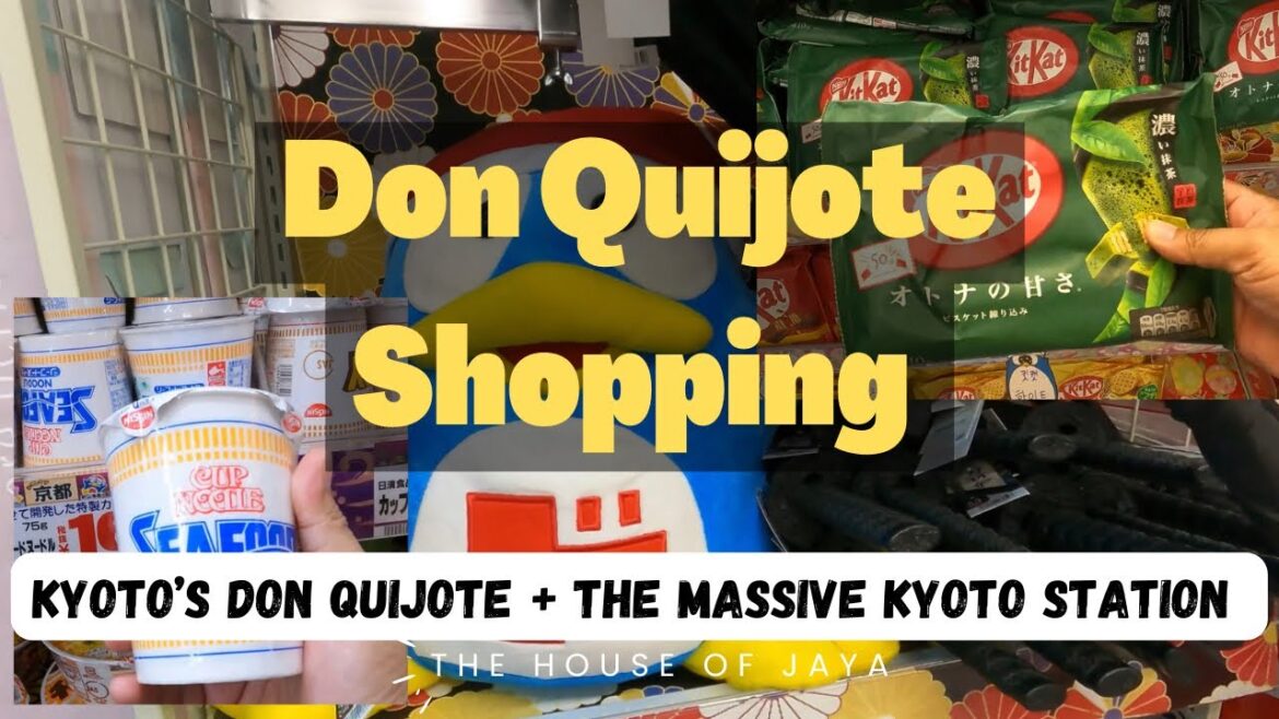Don Quijote Shopping in Kyoto | JAPAN VLOGS