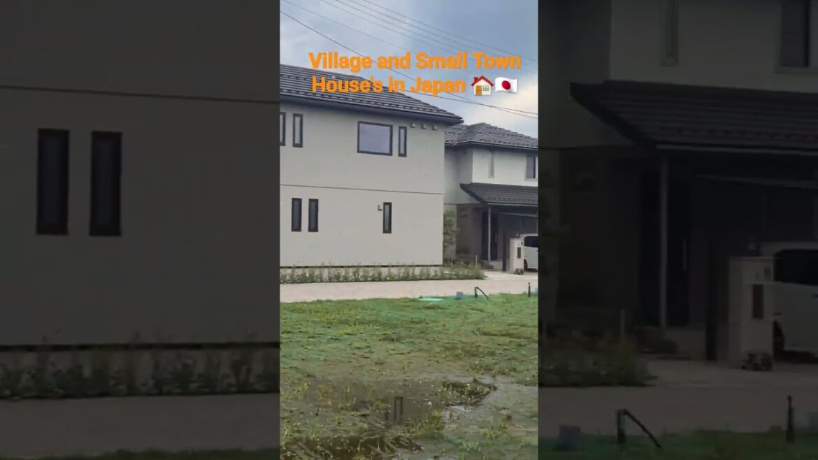 Villages and Town Houses in Japan🏘🇯🇵 #village #town #house #housedesign #housetour #japan #shorts