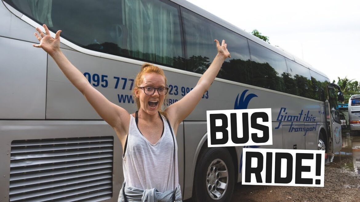 BUS RIDE ACROSS CAMBODIA! (Phnom Penh 🚌 Siem Reap) BUS RIDE ACROSS CAMBODIA! (Phnom Penh 🚌 Siem Reap)