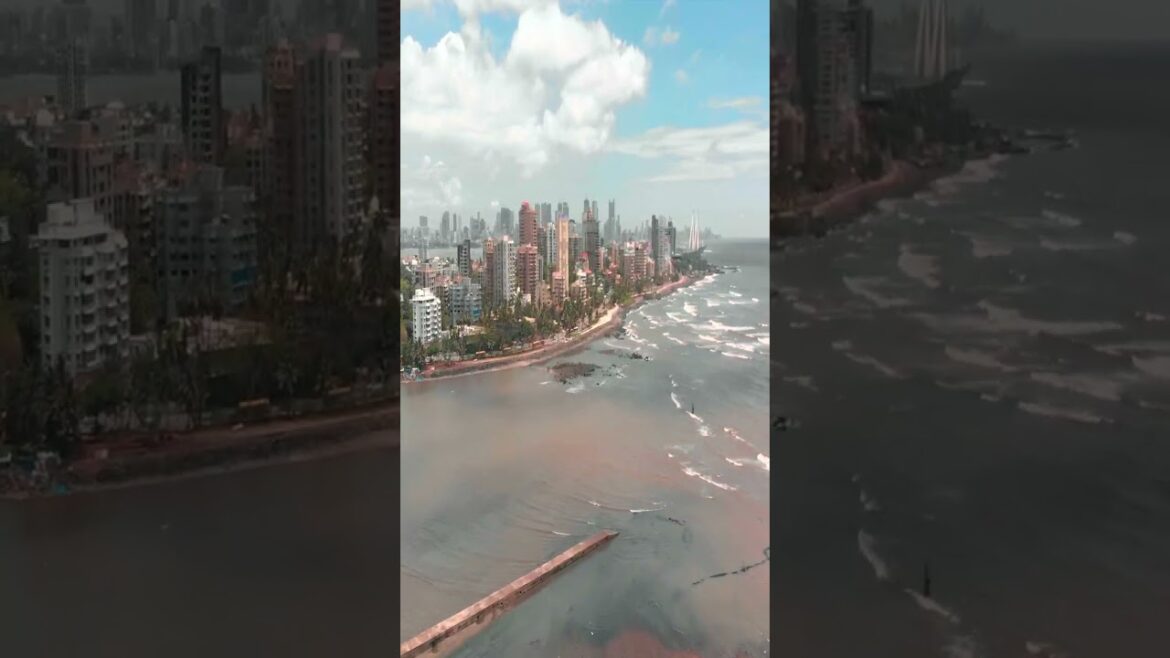Mumbai, Maharashtra, India by Drone - 4K Video Ultra HD [HDR]