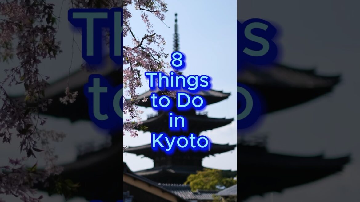 Solo Travel Vlog : 8 Must-Do Things to do in Kyoto, Japan | 日本 京都 #shorts