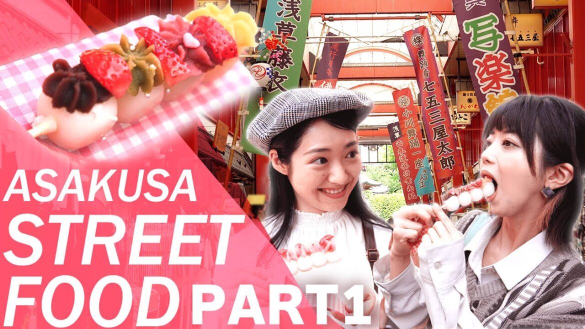 Asakusa Street Food!this is the place to go! 1/2  [Kokonoe, Soratsuki, Asakusa Seisakujo]