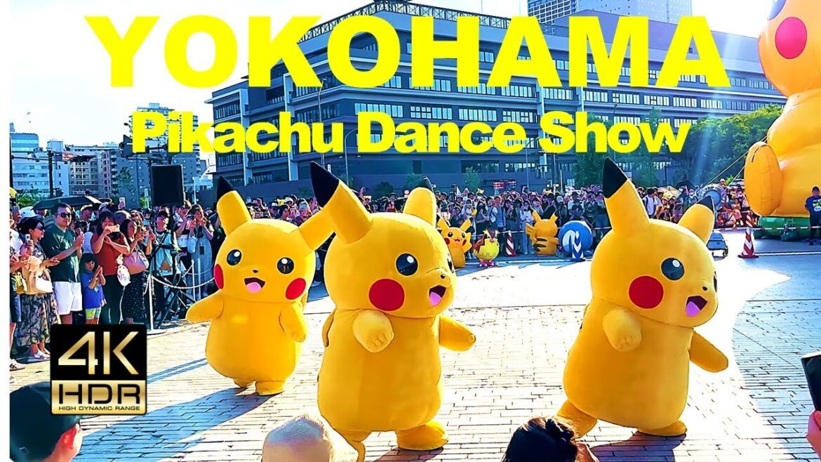 【4K HDR🇯🇵】Pikachu Surprise Dance Show at Yokohama Red Brick Warehouse 【4K HDR🇯🇵】Pikachu Surprise Dance Show at Yokohama Red Brick Warehouse