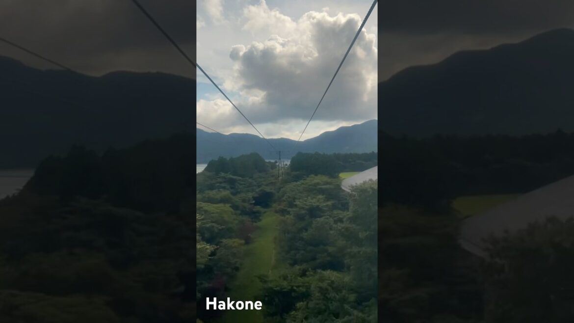 Hakone Ropeway Timelapse #shorts