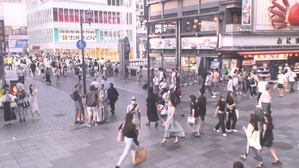 2023/8/10 大阪 道頓堀 ライブカメラ