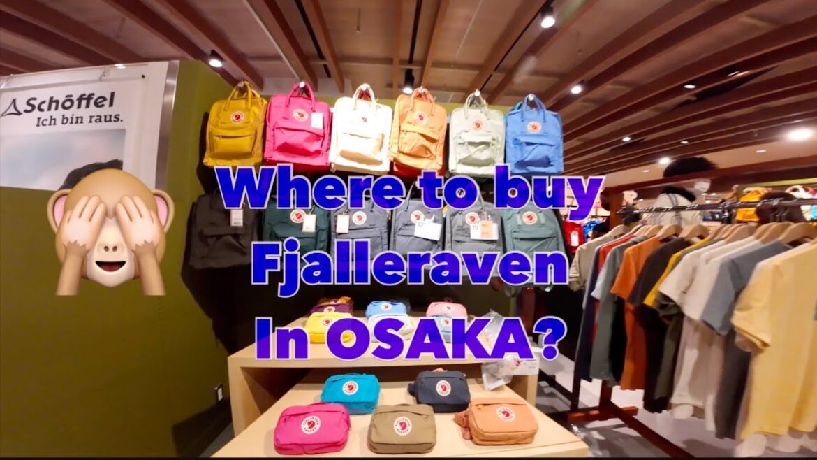 A quick drive from Kyoto to Osaka Station City | Buy Fjallraven bags | Dine and rain in Osaka A quick drive from Kyoto to Osaka Station City | Buy Fjallraven bags | Dine and rain in Osaka