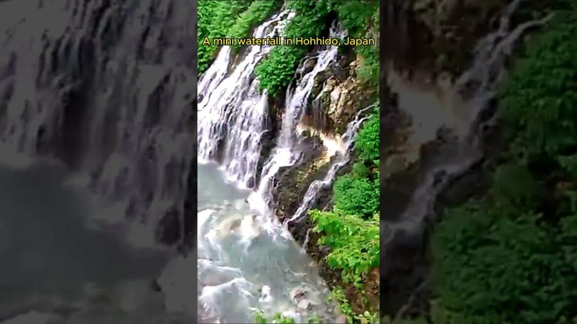 #shorts Waterfall Hokkaido, Japan
