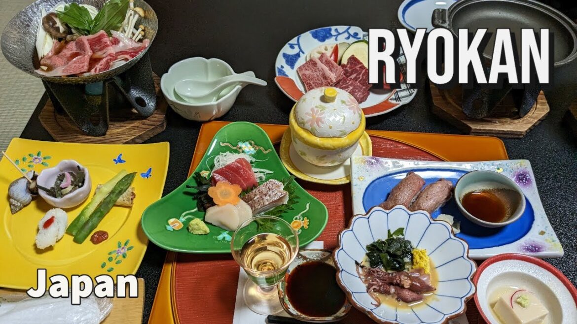 Hokkaido Ryokan Dinner and Breakfast [4K]