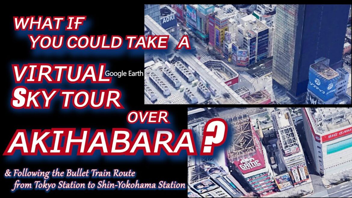 ᴡʜᴀᴛ ɪғ ʏᴏᴜ ᴄᴏᴜʟᴅ sᴏᴀʀ ᴏᴠᴇʀ ᴀᴋɪʜᴀʙᴀʀᴀ＆ᴀʟᴏɴɢ ᴛʜᴇ sʜɪɴᴋᴀɴsᴇɴ's ᴛʀᴀᴄᴋs?ᴠɪʀᴛᴜᴀʟ ғʟɪɢʜᴛ  ᴛᴏ sʜɪɴ-ʏᴏᴋᴏʜᴀᴍᴀ