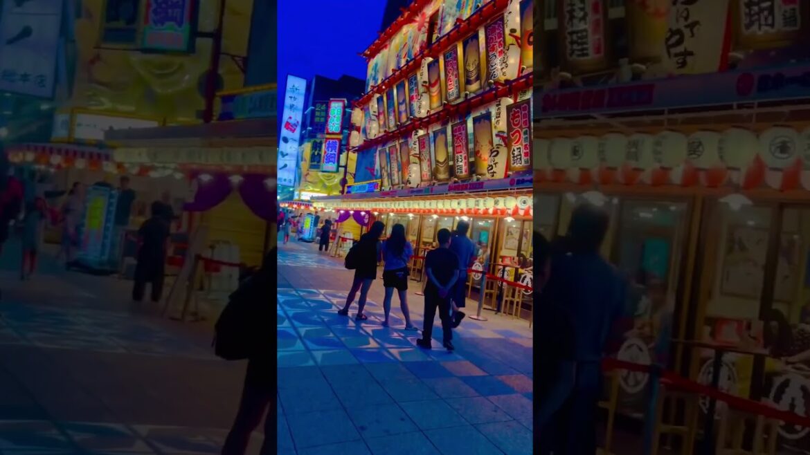 Shinsekai新世界| One of the most famous tourist destinations in Osaka, Japan | #japan #osakatrip