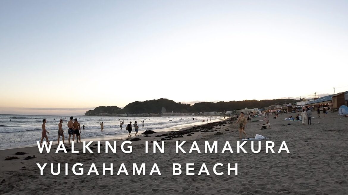 DAY TRIP FROM TOKYO/KAMAKURA YUIGAHAMA BEACH