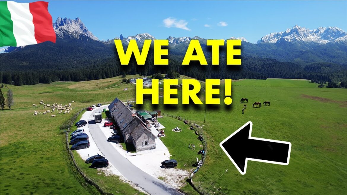 AMERICANS TRY Local Food At 1,000 meters in the Italian Alps! AMERICANS TRY Local Food At 1,000 meters in the Italian Alps!