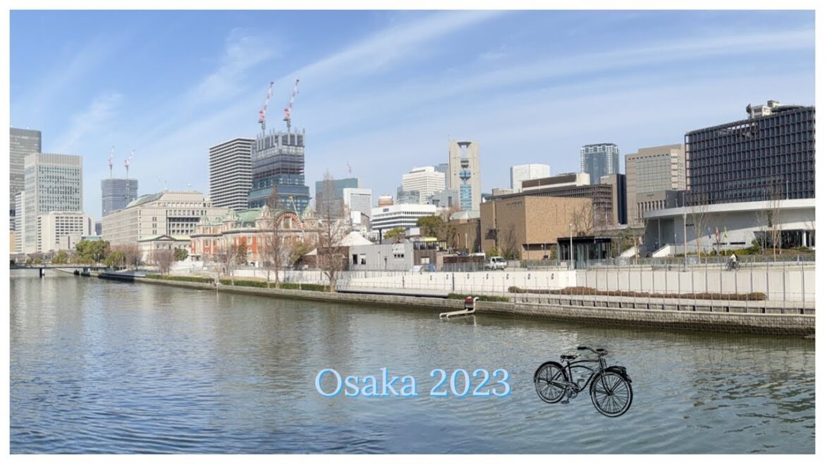 🇯🇵Osaka🇯🇵 🚲 Best City for Cycling in Japan 🚴🏼‍♂️ Route Two out of Two 🚲 2023