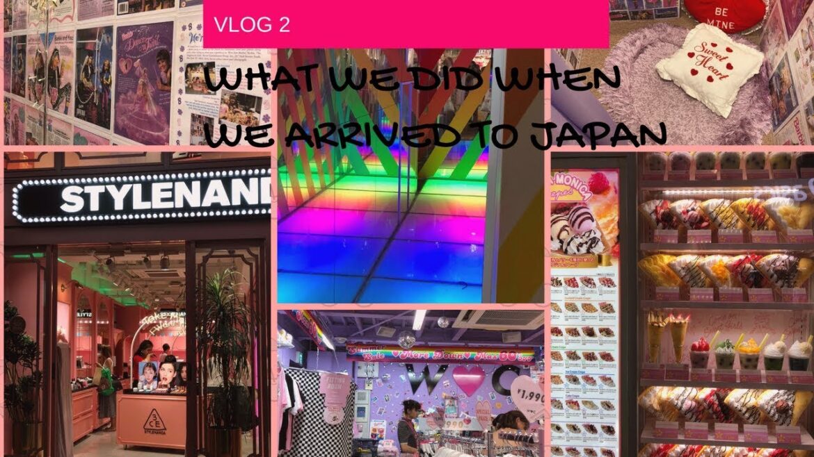 ARRIVING TO JAPAN || VLOG 2 || ARRIVING TO JAPAN || VLOG 2 ||