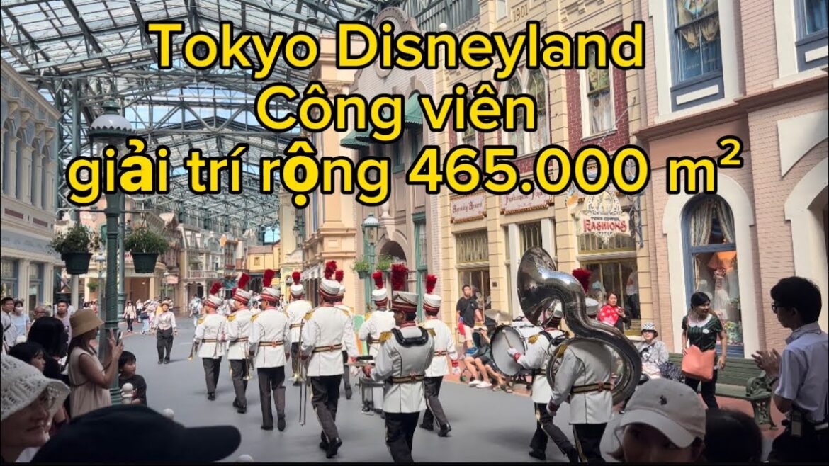 Tour Nhật Bản Thăm Quan Tokyo Disneyland công viên giải trí rộng 465.000 m² Tour Nhật Bản Thăm Quan Tokyo Disneyland công viên giải trí rộng 465.000 m²