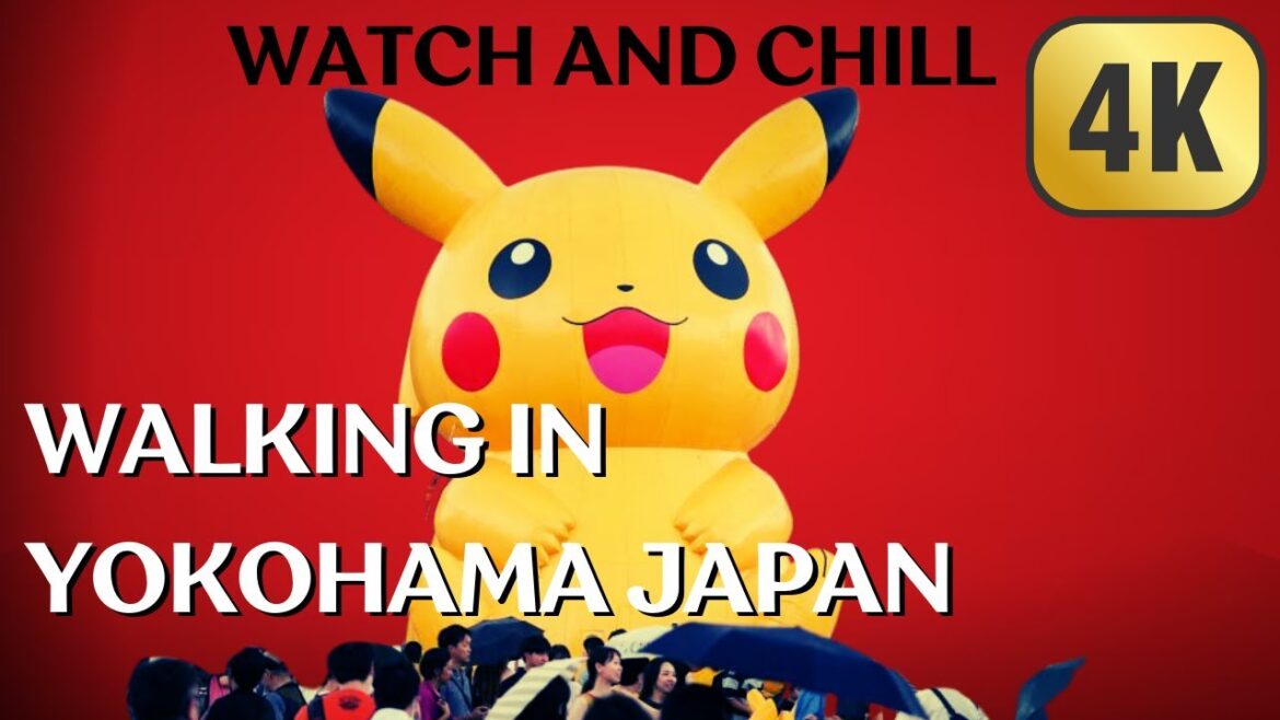 [4K] Minatomirai, Pikachu at the Brick Warehouse - Yokohama, Japan Walk 2023