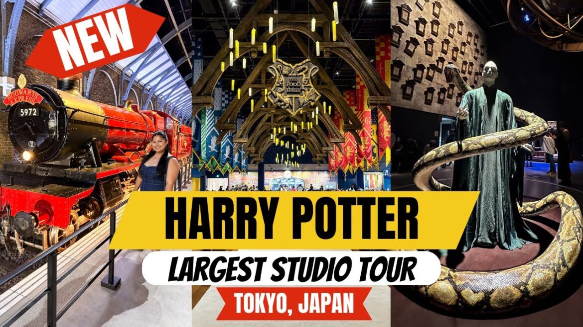 NEW IN JAPAN! 🇯🇵 HARRY POTTER Warner Brothers Studio Tour TOKYO | Japan Travel Vlog 2023