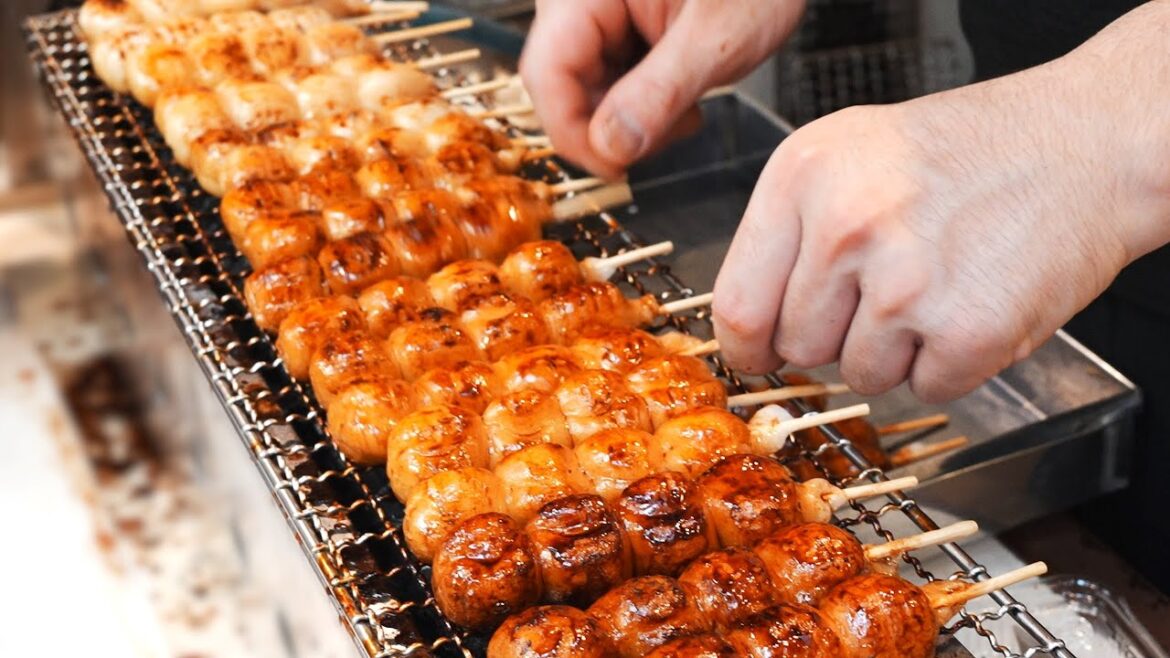 日本夏季街頭小吃! 宇治抹茶刨冰/烤糰子/冰烤地瓜/Nigiriten/日式炒麵/ 5 Street Food in Tokyo