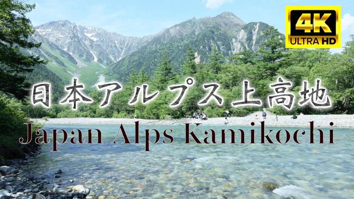 Solo Journey Through Japan's Beautiful World [上高地] Japan alps 穂高連峰 河童橋 Kamikochi Imperial Hotel #4k