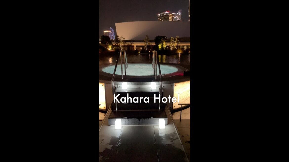 Luxury Hotel Series 4K Vlog - The Kahara Hotel & Resort Yokohama  , カハラホテル＆リゾート横浜 ジャグジー #shorts