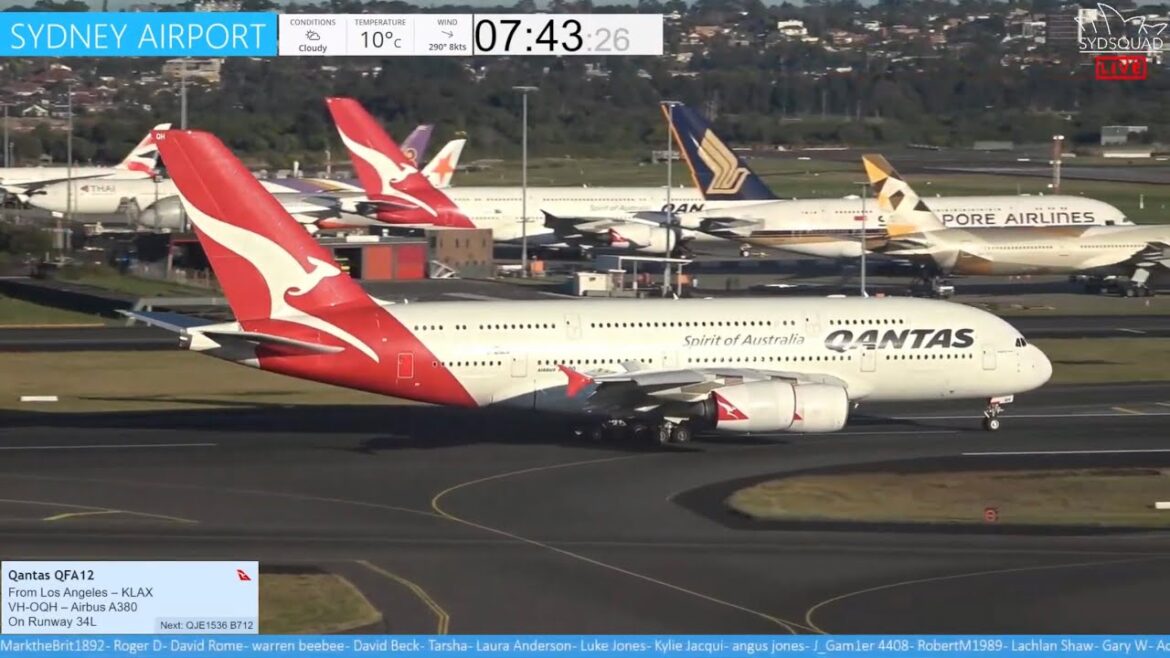π΄ LIVE – MORNING RUSH Plane Spotting @ Sydney Airport ATC Tower w/ Tim ATC! π΄ π΄ LIVE - MORNING RUSH Plane Spotting @ Sydney Airport ATC Tower w/ Tim ATC! π΄
