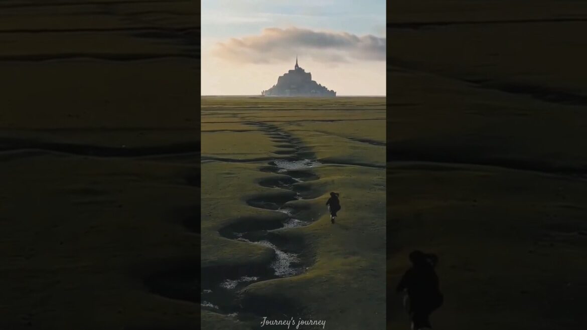 Mont Saint Michel, France | #shorts #explore #placestovisit Mont Saint Michel, France | #shorts #explore #placestovisit