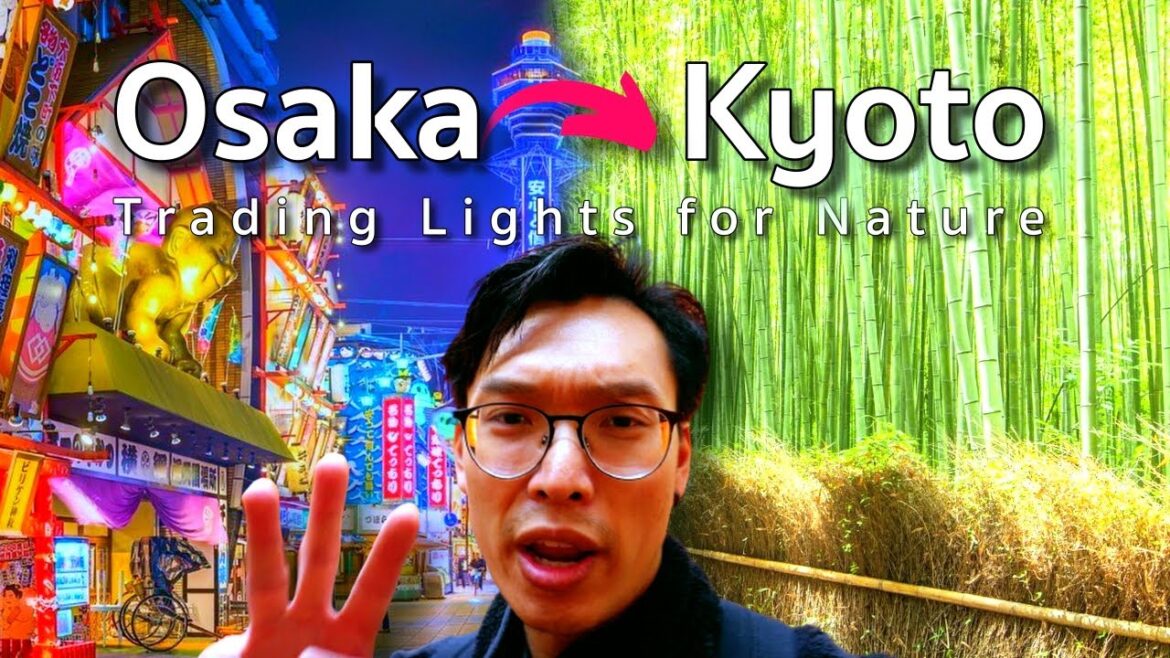 Osaka to Kyoto: Trading City Lights for Nature’s Delight Osaka to Kyoto: Trading City Lights for Nature's Delight