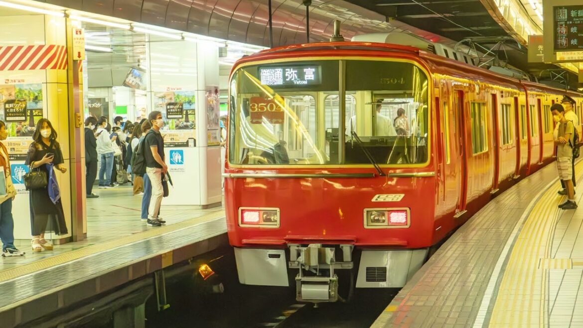 [Sound] [2023 Summer Nagoya trip]3Meitetsu 3000 Toyoake to Nagoya
