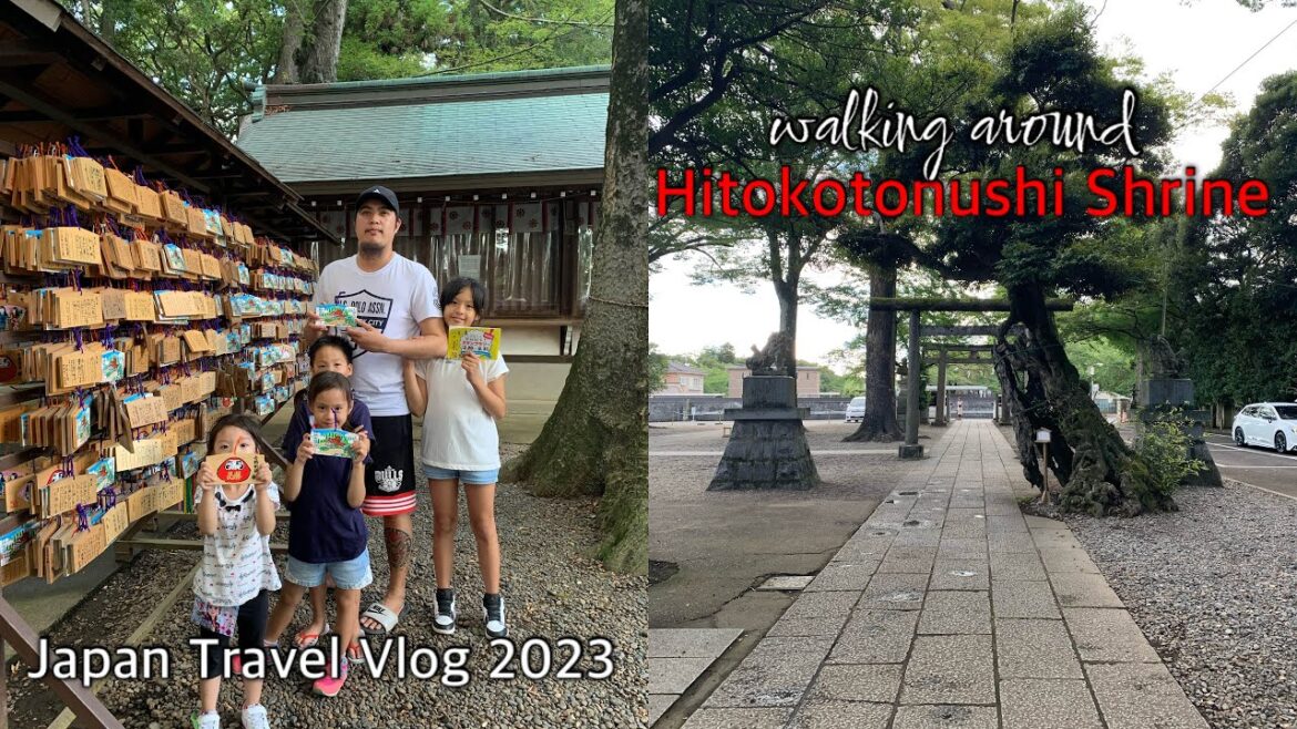 Japan Travel Vlog: Hitokotonushi Shrine Japan Travel Vlog: Hitokotonushi Shrine