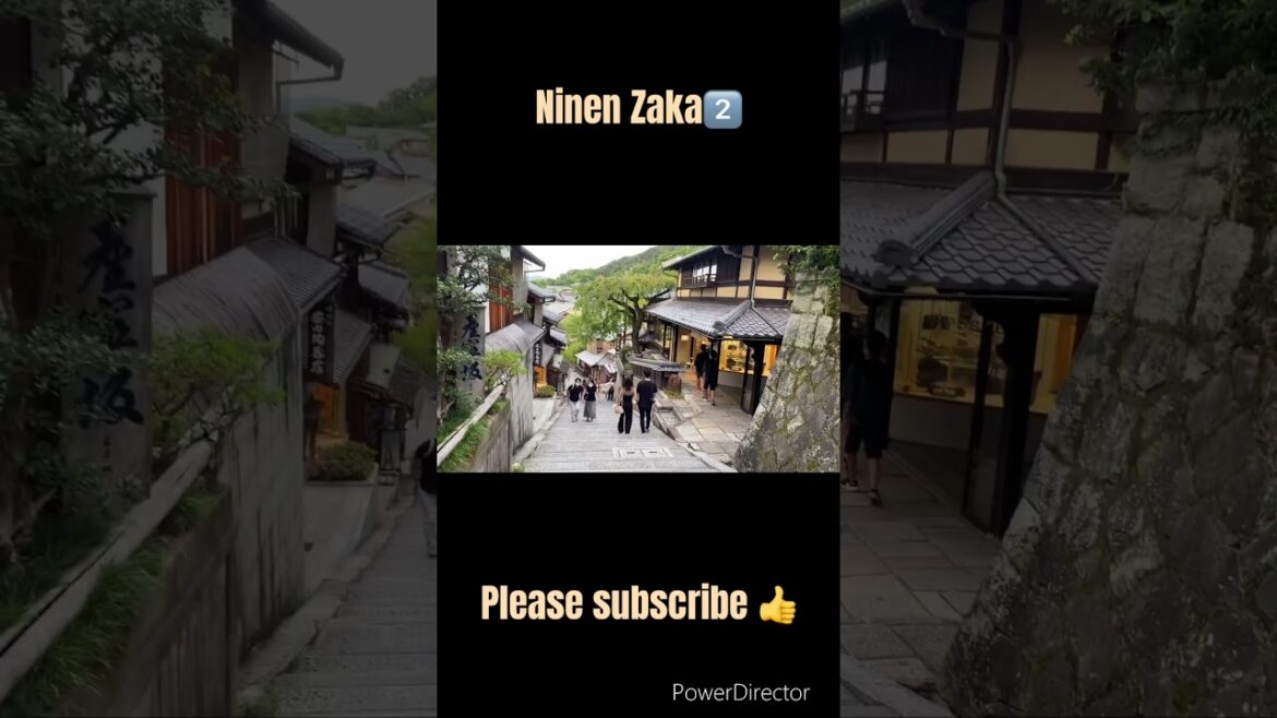 【KYOTO 】Ninen zaka #Japan #shorts  #travel #walking tour #pleasesubscribe #shrine #Kiyomizu #trip