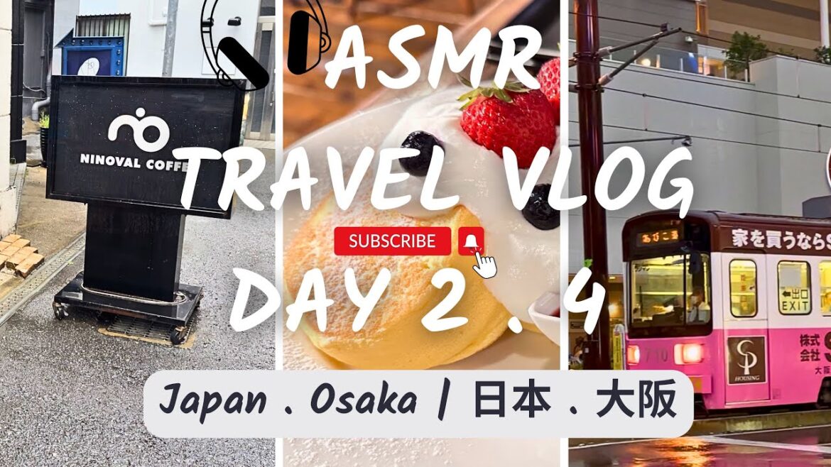 OSAKA Travel Vlog [EP05] Day 2.4 | Abeno Station 阿倍野駅 . Ninoval Coffee ☕️ | 4K ASMR Citywalk