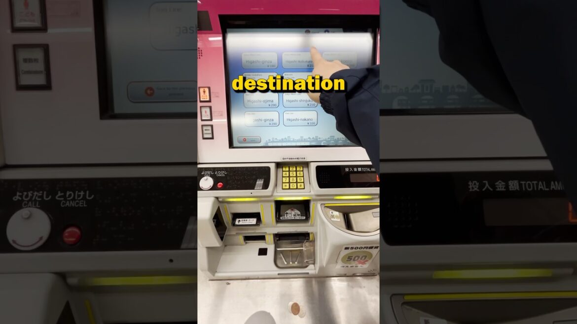 How to buy train tickets in Japanese train stations so you don’t panic like I did #japan #travel How to buy train tickets in Japanese train stations so you don’t panic like I did #japan #travel