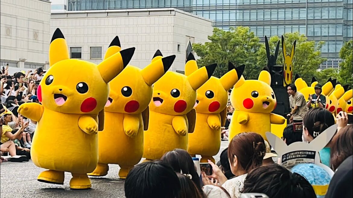 【日本旅行】要被萌化了！皮卡丘大游行2023｜ピカチュウ大量発生中！横浜ポケモンライブショー｜Pikachu Parade ｜Pokemon WorldCup Yokohama