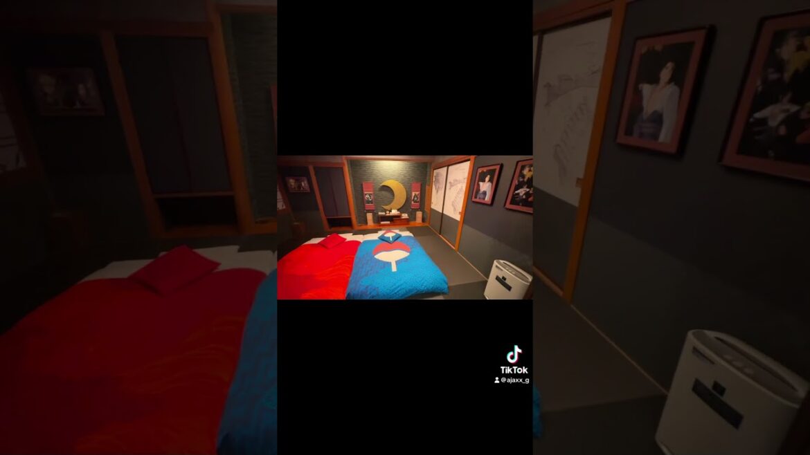 Naruto Hotel Room | Japan Trip | Anime Room #japantravel