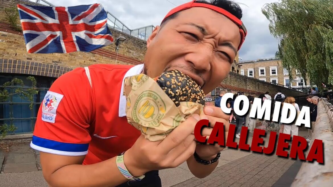 Probando COMIDA CALLEJERA en LONDRES! | Japonés en Camden Town 🇬🇧 Probando COMIDA CALLEJERA en LONDRES! | Japonés en Camden Town 🇬🇧