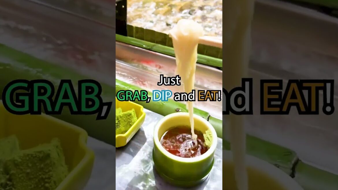 Trying Japan’s FLOWING Noodles! Trying Japan's FLOWING Noodles!