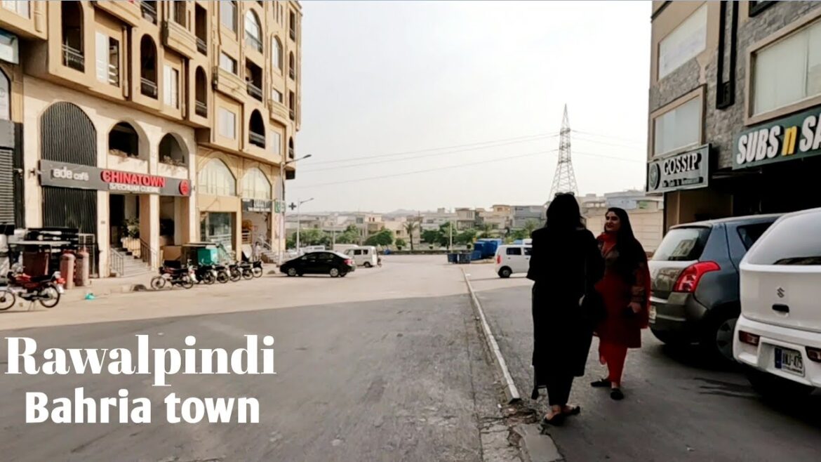Pakistan walking tour|  Rawalpindi, Bahria Town