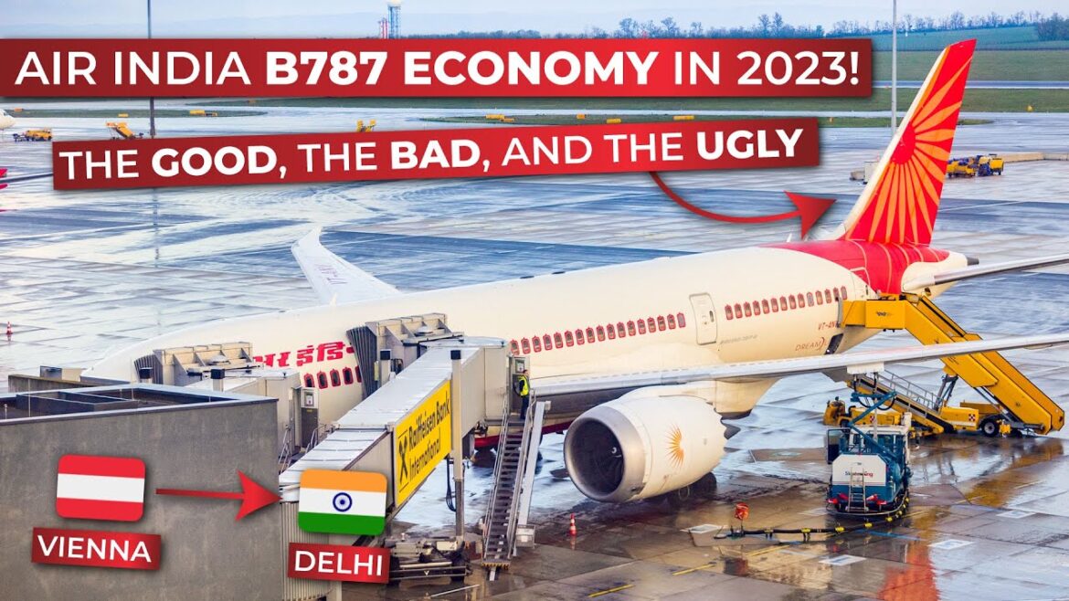 BRUTALLY HONEST | Air India ECONOMY from Vienna to Delhi on their BOEING 787-8 after TATA takeover! BRUTALLY HONEST | Air India ECONOMY from Vienna to Delhi on their BOEING 787-8 after TATA takeover!