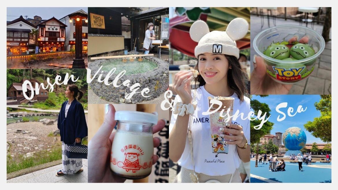 SUMMER IN JAPAN 2023: Kusatsu Onsen & Disney Sea | Travel Vlog