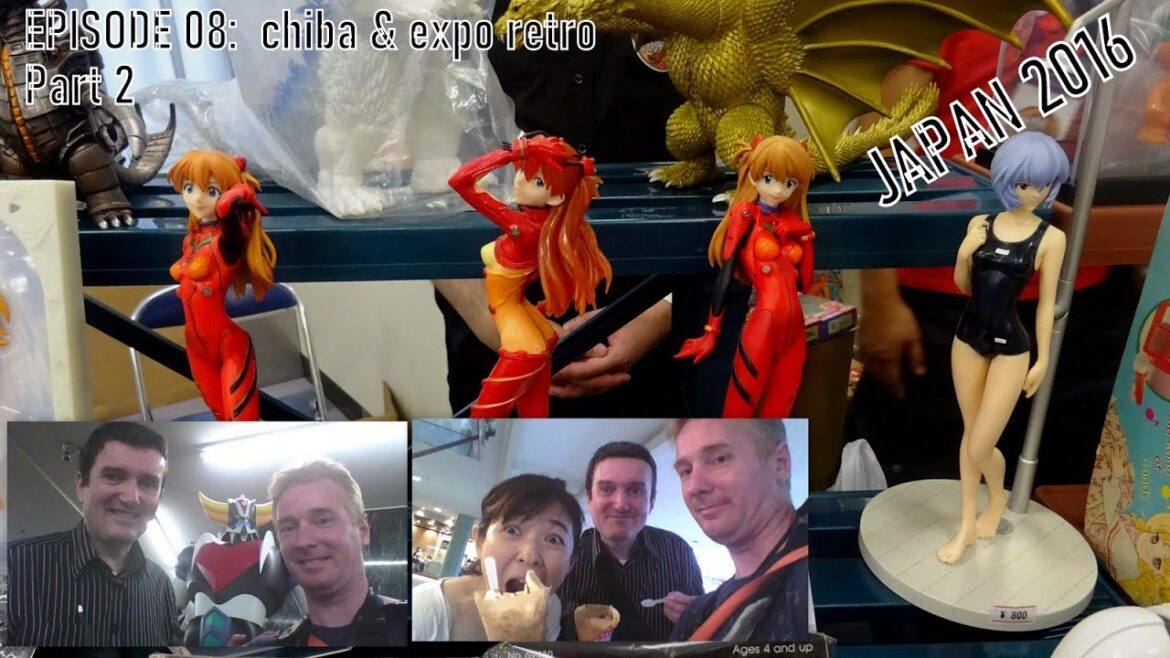 JAPAN 2016 integrale video clip  part 8  vintage comiket   Chiba part 2