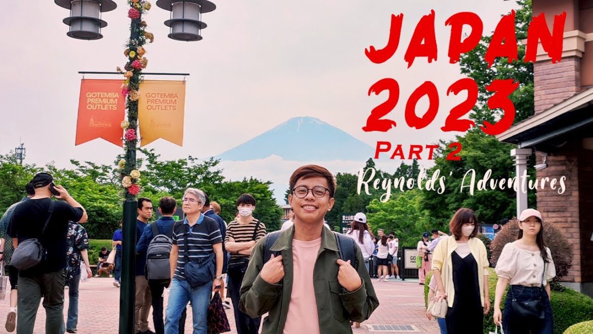 Japan Adventures 2 - (Mt. Fuji, Lake Kawaguchiko, Gotemba Outlets, Ginza & Shinkanzen Experience)