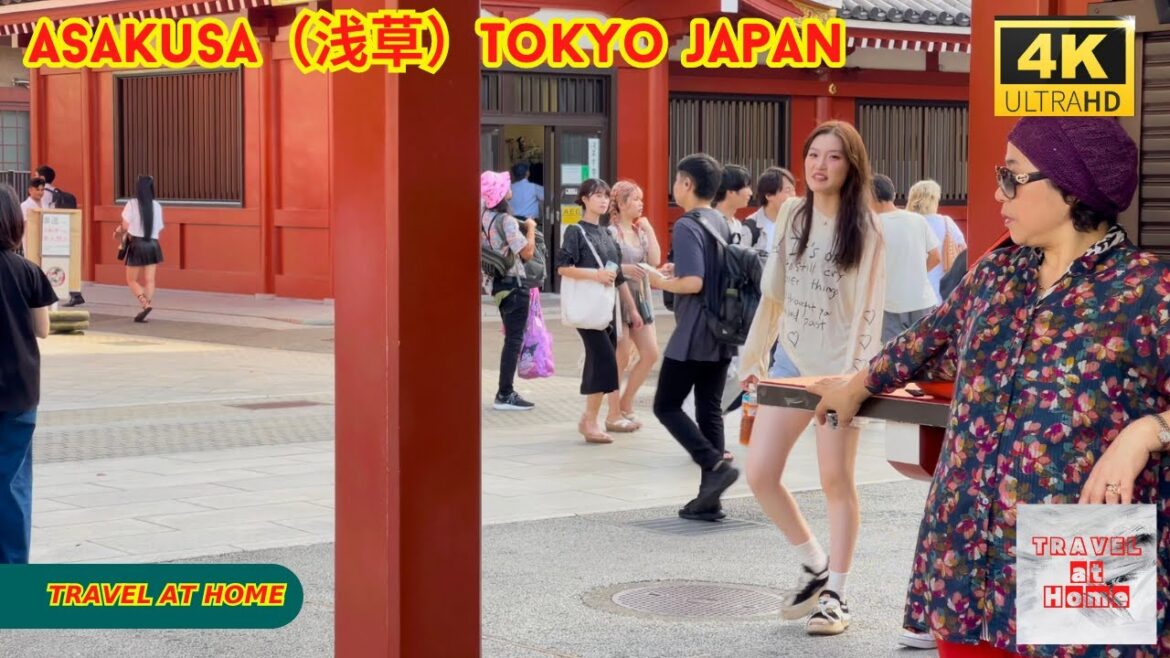 4k hdr japan travel | Walk in Asakusa(浅草)Tokyo japan | Relaxing Natural City ambience 4k hdr japan travel | Walk in Asakusa(浅草)Tokyo japan | Relaxing Natural City ambience