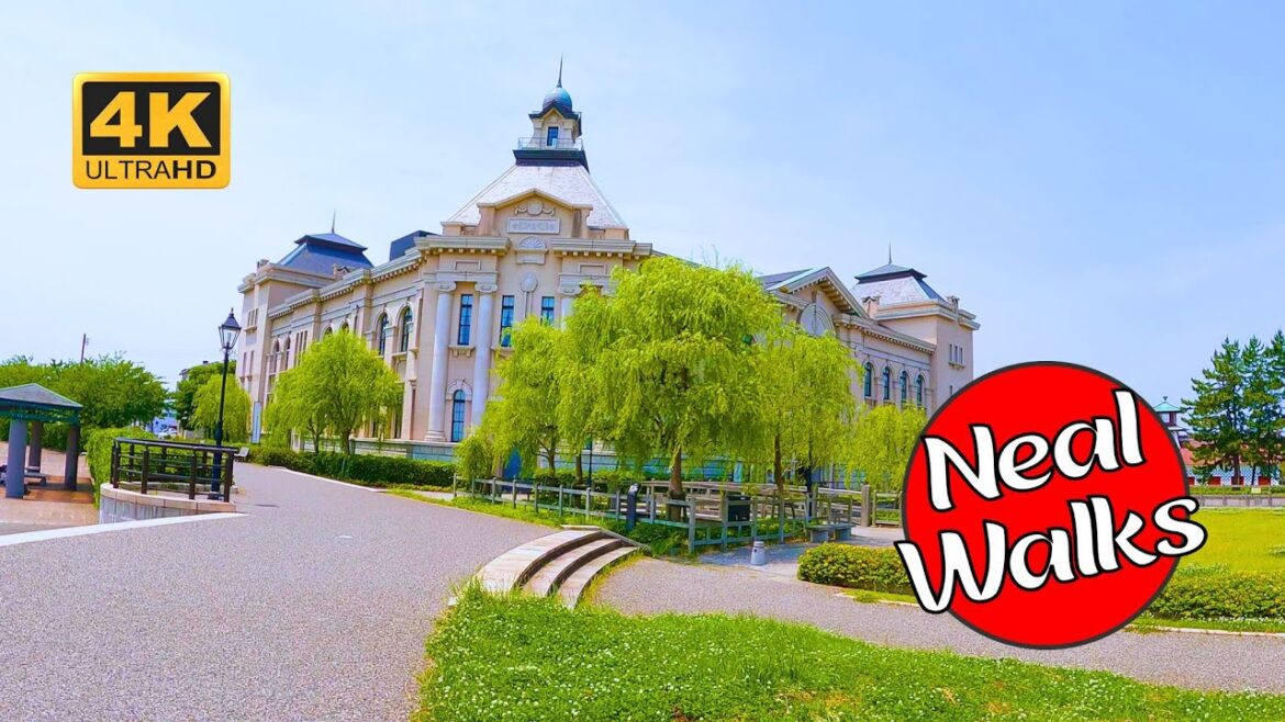Discover the Historic Buildings of Minato Pia in Niigata [4K 60FPS]
