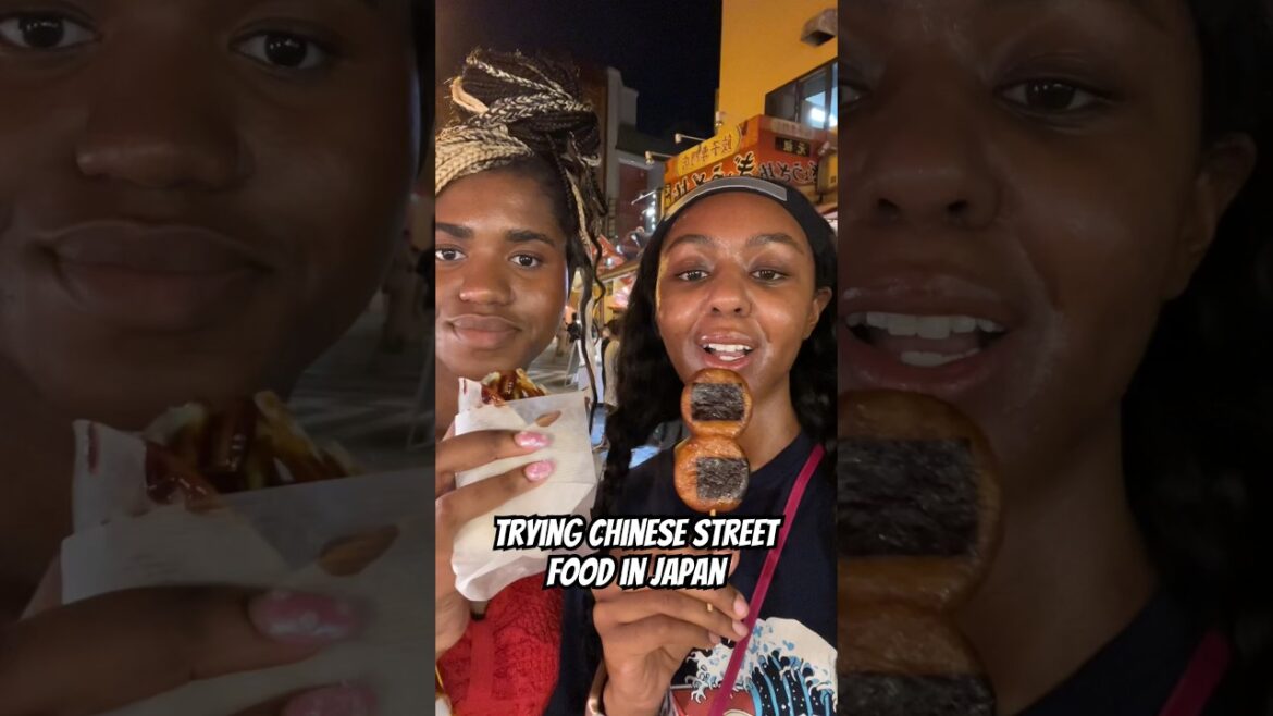 FOOD REVIEW: Chinese Street Food in Japan #youtubeshorts #shorts