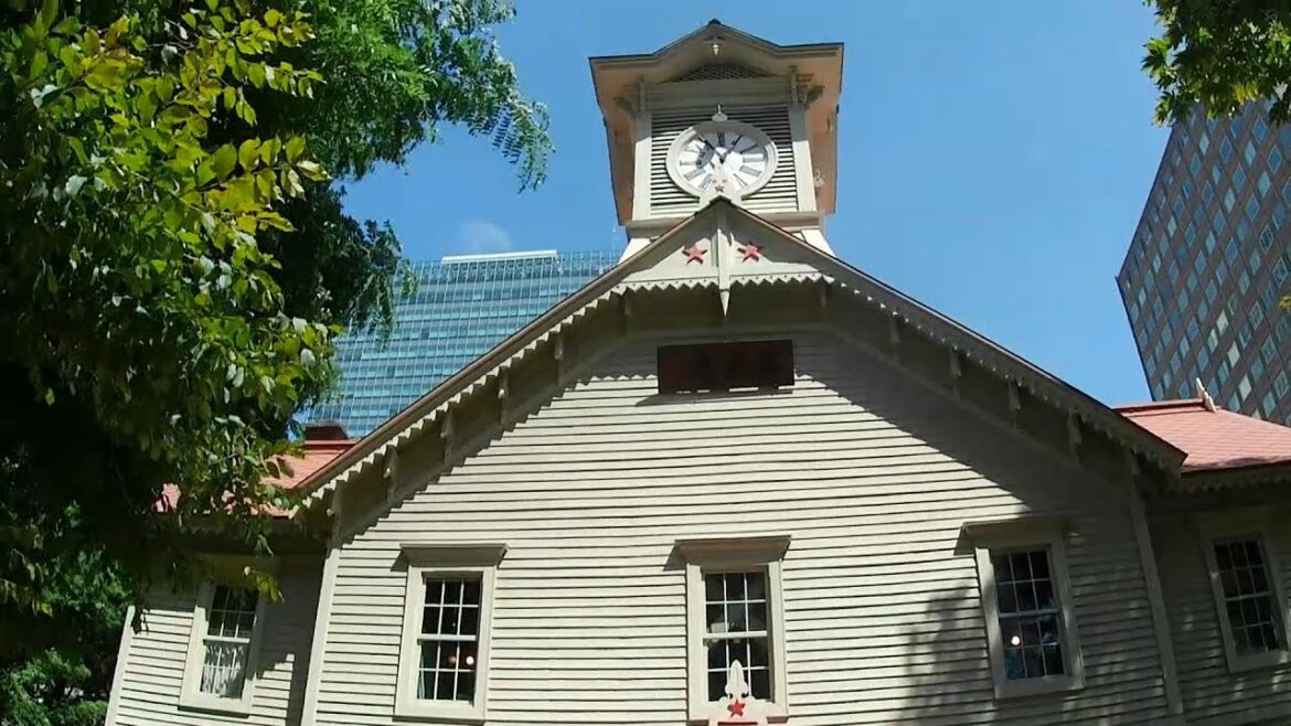 4K HDR  Sapporo,Hokkaido walk -Daimaru to Tokeidai