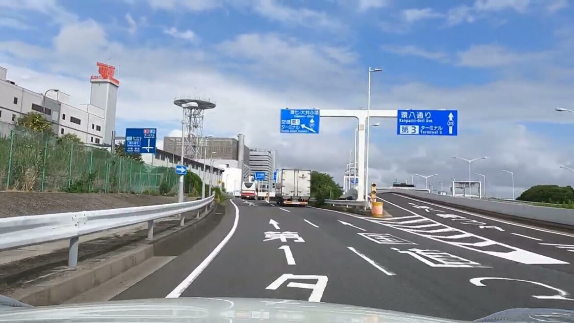 Aqualine Tunnel Japan 4K - UMIHOTARU to Kayabacho